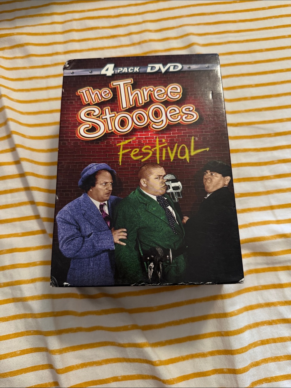 The Three Stooges Festival (4-Pack DVD) pre owned